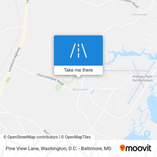 Pine View Lane map