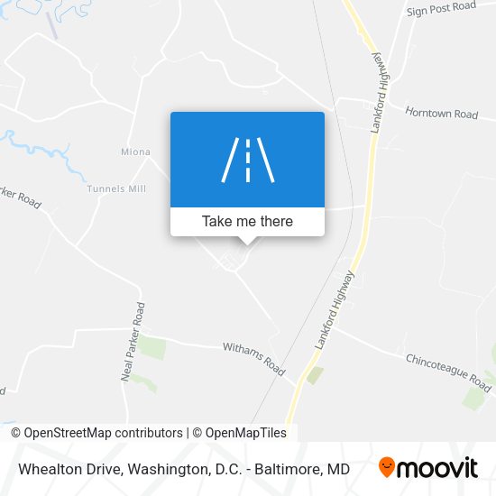 Whealton Drive map