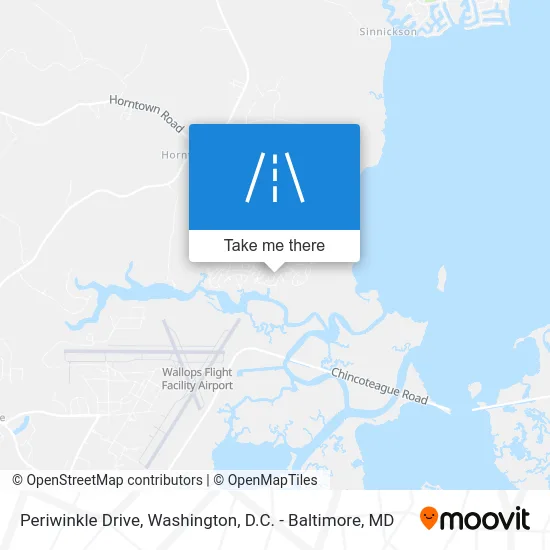 Periwinkle Drive map