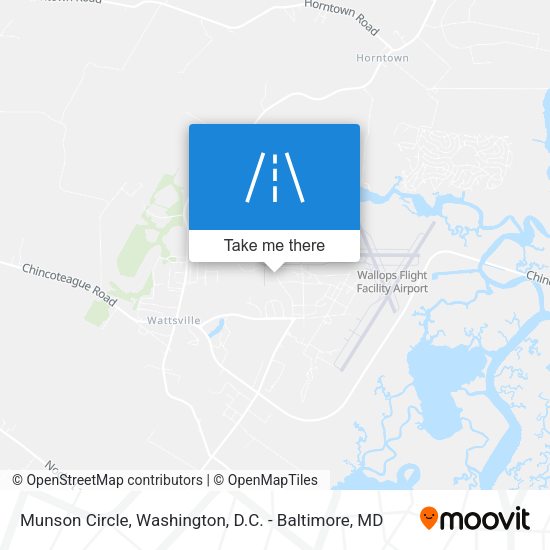 Munson Circle map