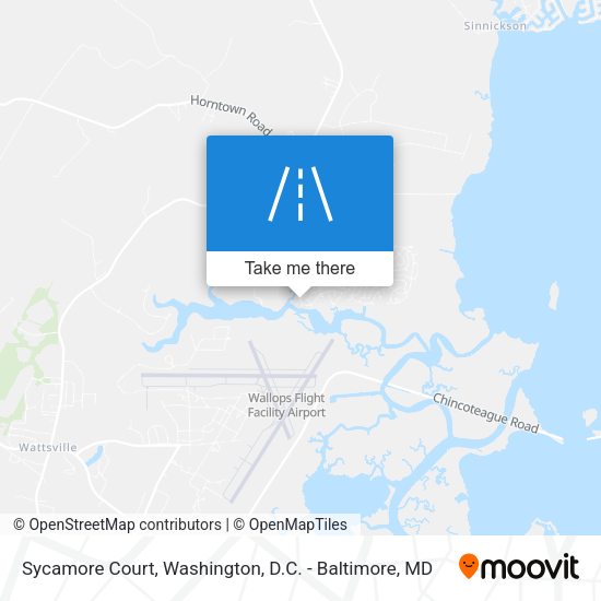 Sycamore Court map