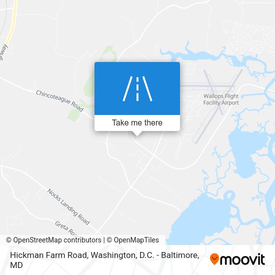Mapa de Hickman Farm Road