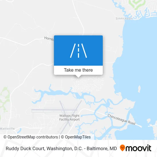 Ruddy Duck Court map
