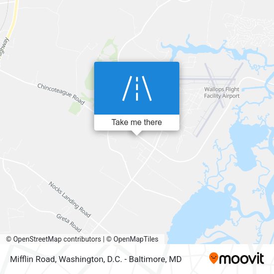Mifflin Road map