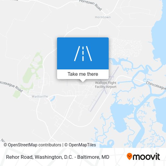 Mapa de Rehor Road