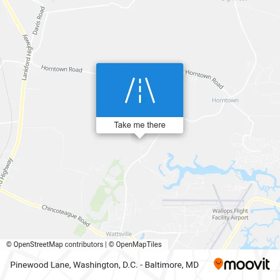 Pinewood Lane map