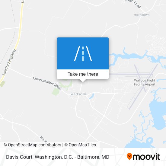Davis Court map