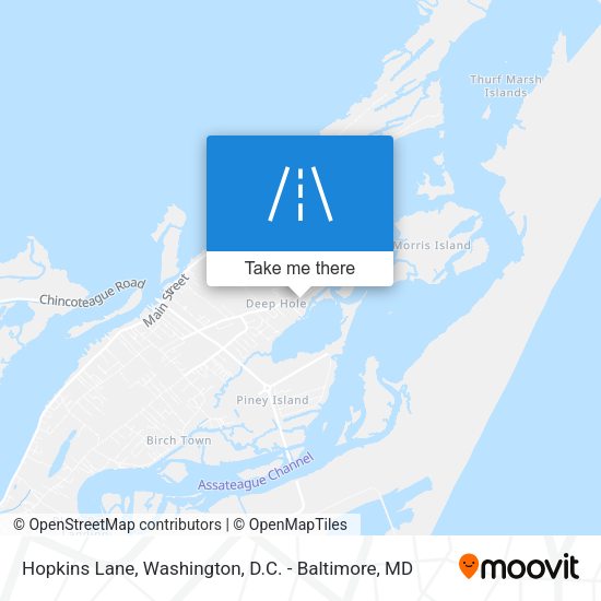Mapa de Hopkins Lane