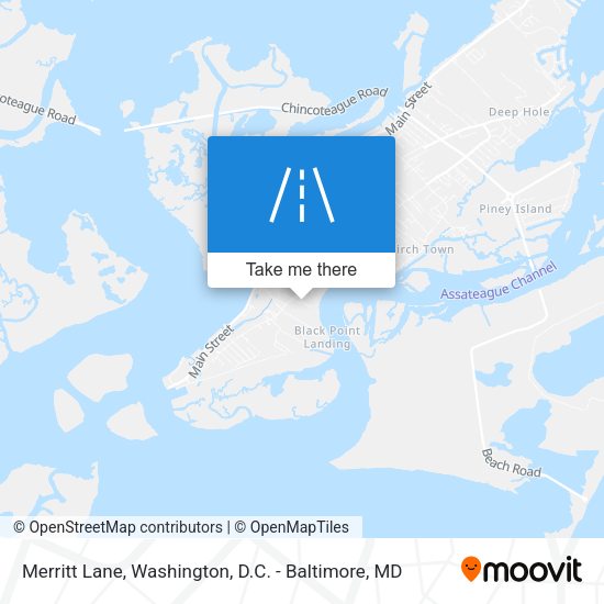 Mapa de Merritt Lane