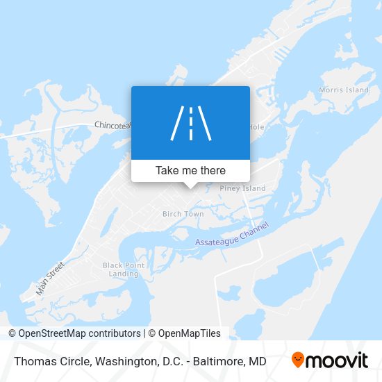 Thomas Circle map