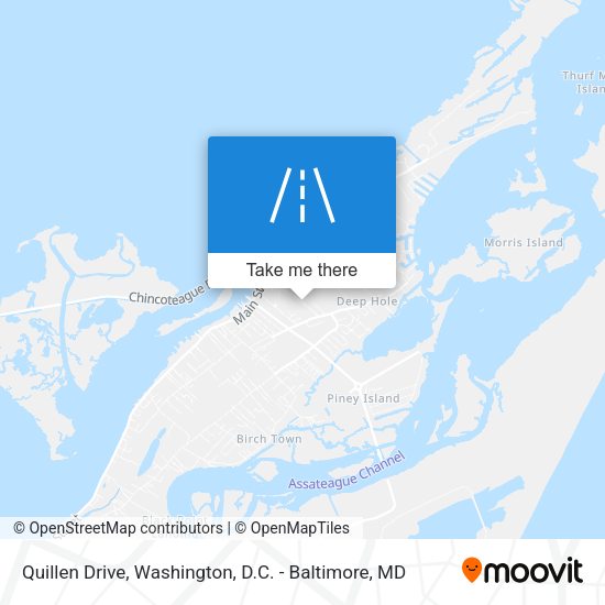 Mapa de Quillen Drive