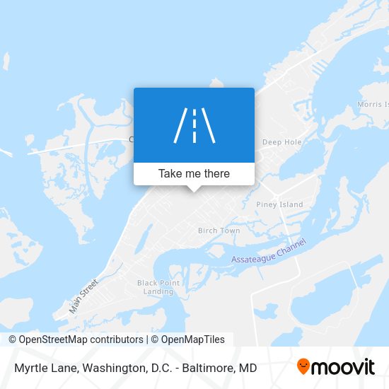 Myrtle Lane map