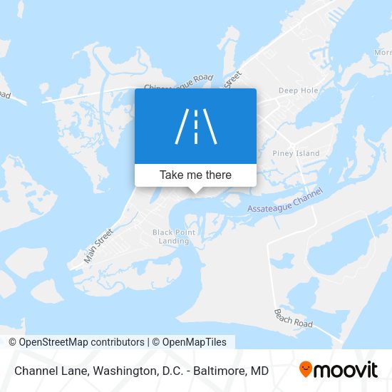 Channel Lane map