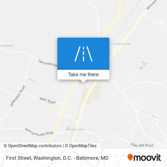 First Street map