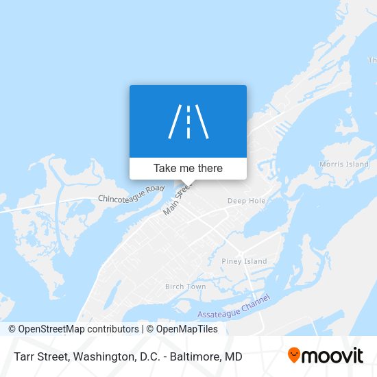 Mapa de Tarr Street