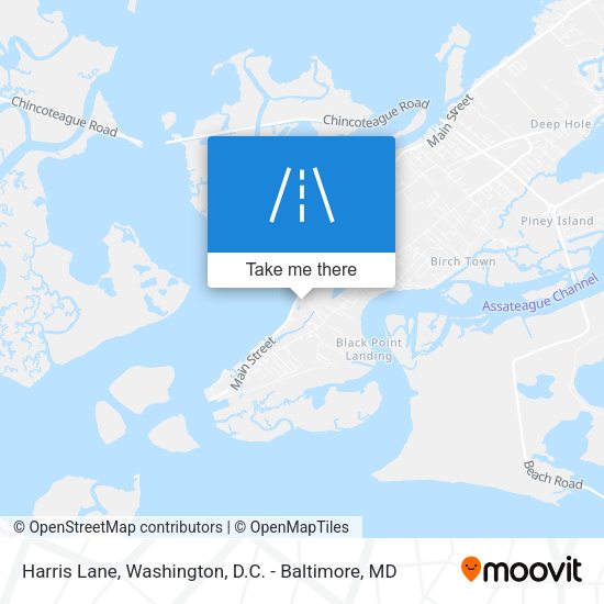 Mapa de Harris Lane