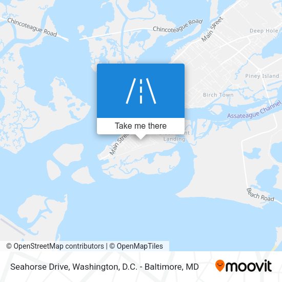 Seahorse Drive map