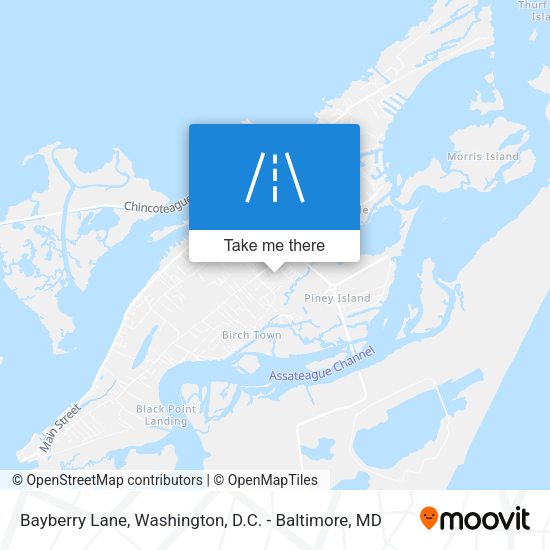 Mapa de Bayberry Lane