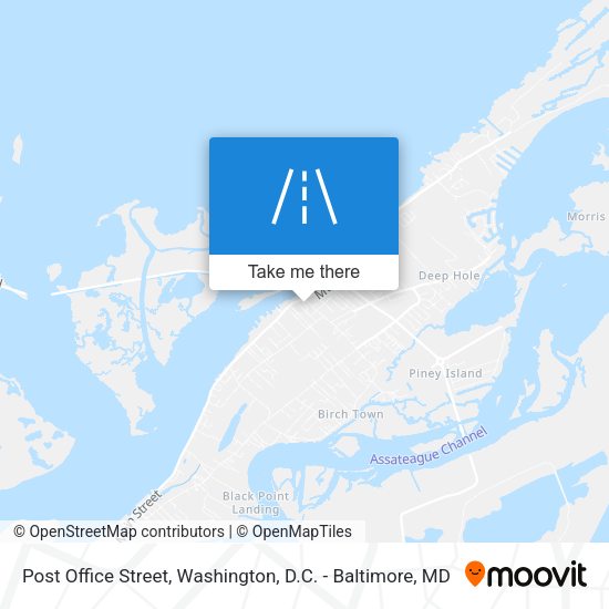 Mapa de Post Office Street
