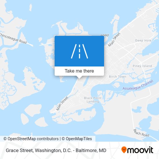 Grace Street map