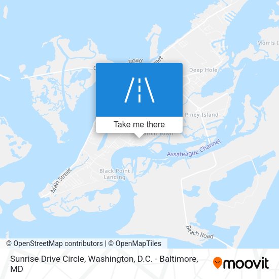 Mapa de Sunrise Drive Circle