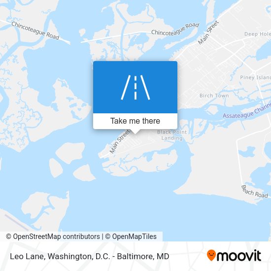 Leo Lane map