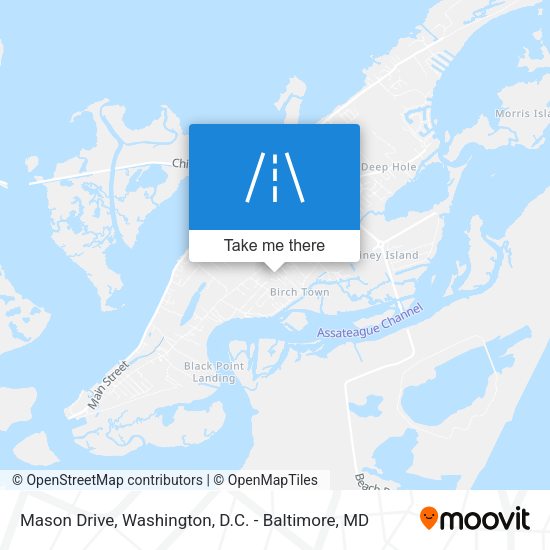 Mason Drive map