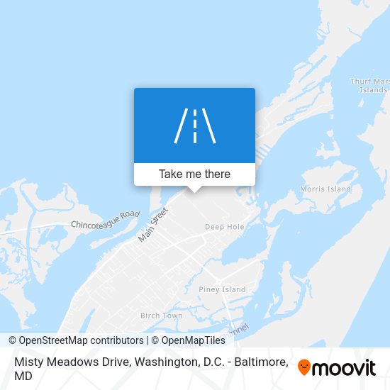 Mapa de Misty Meadows Drive