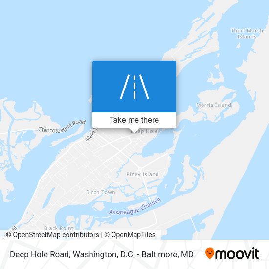 Mapa de Deep Hole Road