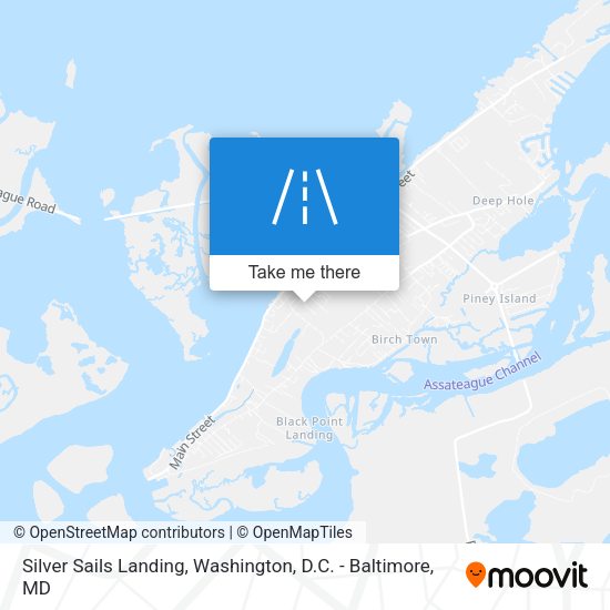 Mapa de Silver Sails Landing