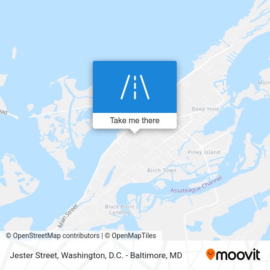 Jester Street map