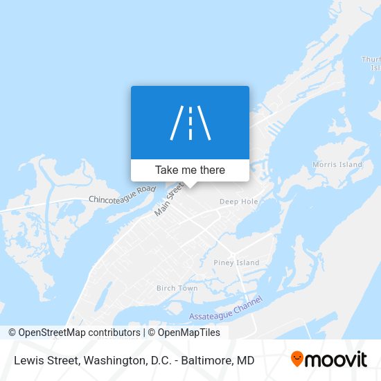 Mapa de Lewis Street