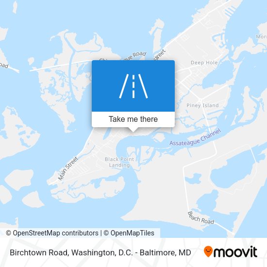 Mapa de Birchtown Road