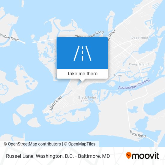 Russel Lane map