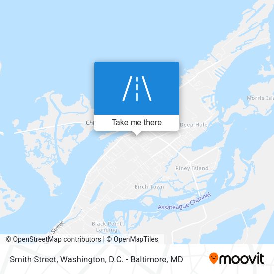 Smith Street map