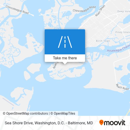 Mapa de Sea Shore Drive