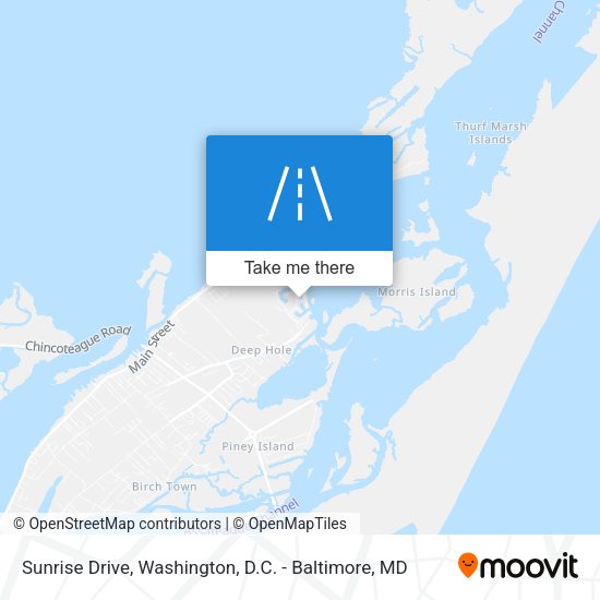 Sunrise Drive map