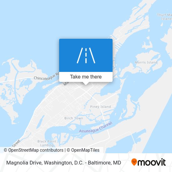 Magnolia Drive map