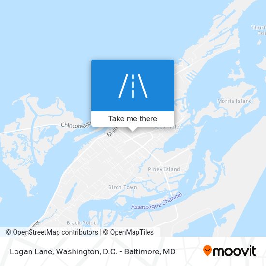 Logan Lane map