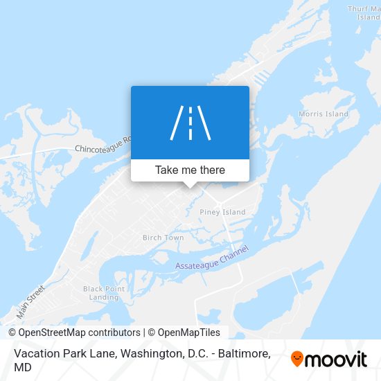 Mapa de Vacation Park Lane