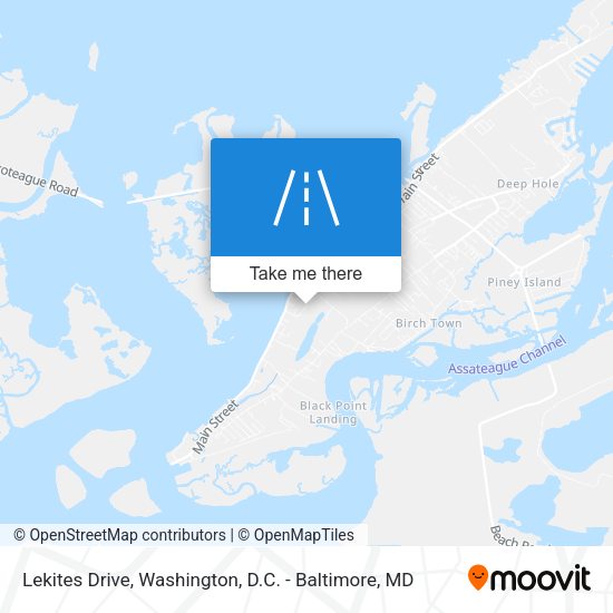 Lekites Drive map