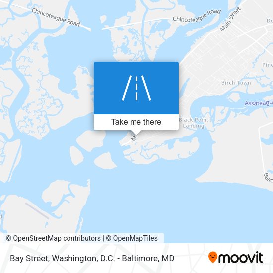 Mapa de Bay Street