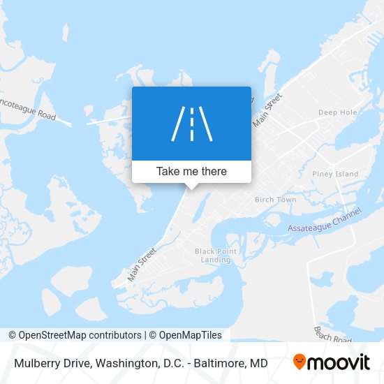 Mulberry Drive map