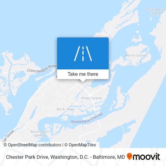 Mapa de Chester Park Drive
