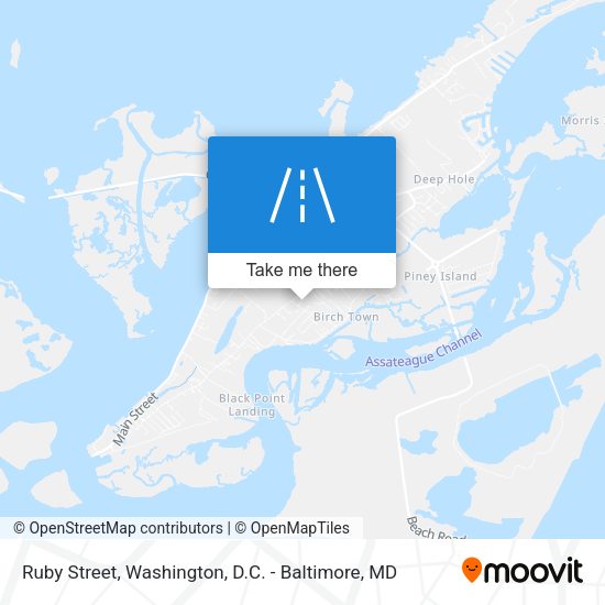 Ruby Street map