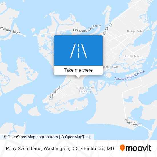 Pony Swim Lane map