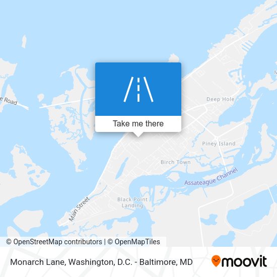 Mapa de Monarch Lane