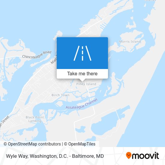 Wyle Way map