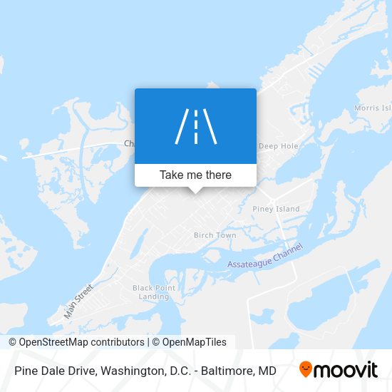 Pine Dale Drive map