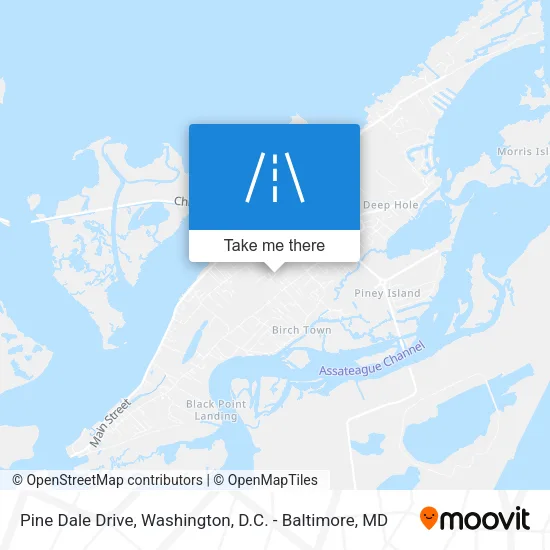 Pine Dale Drive map